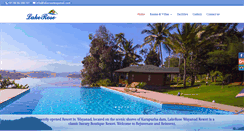 Desktop Screenshot of lakerosewayanad.com
